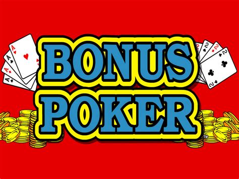 video poker bonus